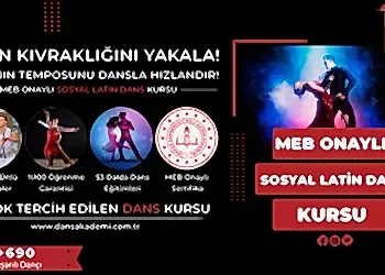 Sosyal Latin İleri Seviye Dans Kursu Fiyatları – Erken Kayıtta %50 İndirim